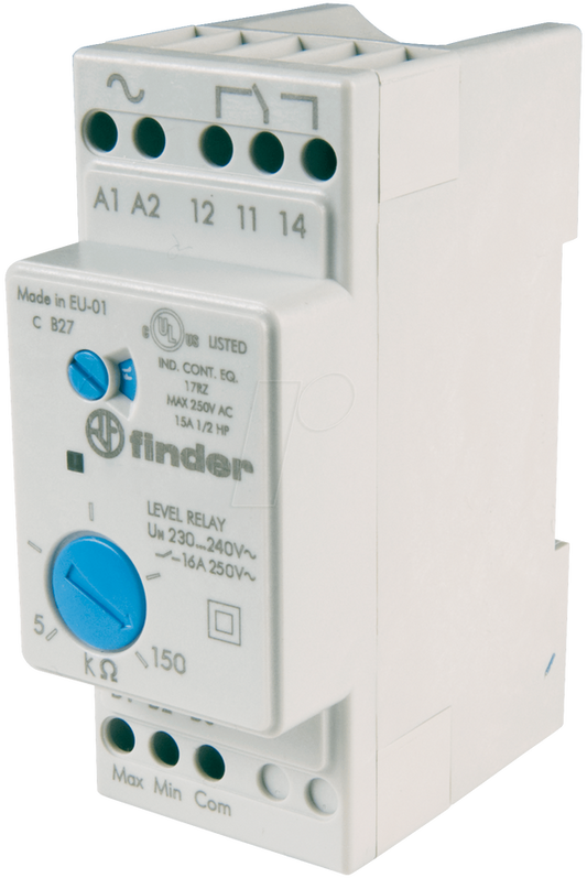 FINDER Niveau-monitoring-Relais Series 72, 4 functions